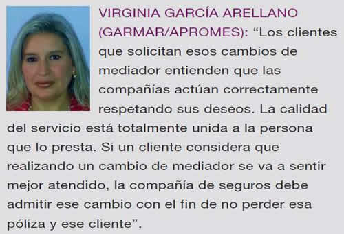 Virginia García Arellano participa en el reportaje de ‘Actualidad Aseguradora’ sobre cambio de mediador
