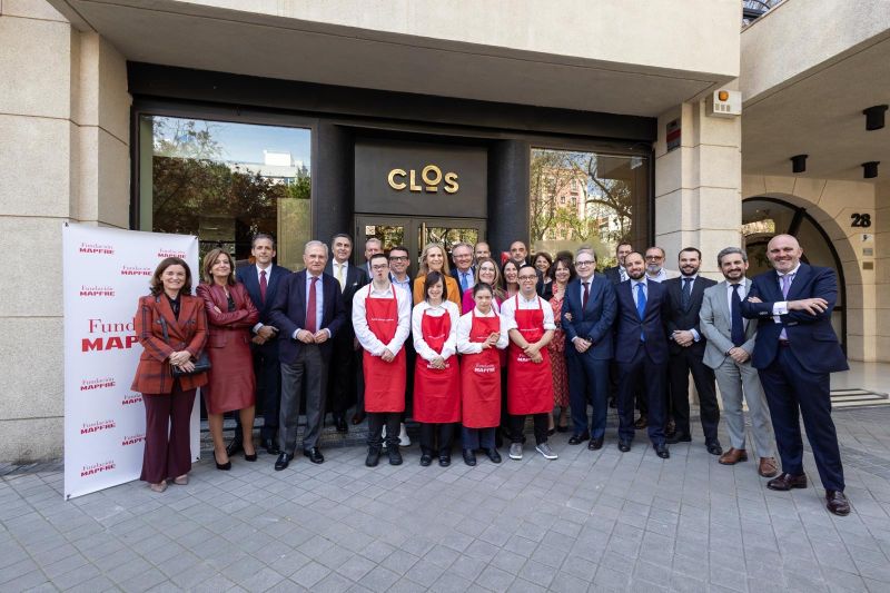 Acudimos al almuerzo solidario organizado por Fundación MAPFRE