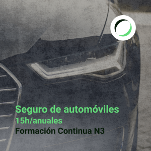 Formación Continua Nivel 3: <strong>Seguro de automóviles</strong>