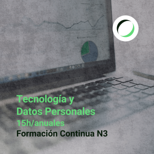 Formación Continua Nivel 3: <strong>Tecnología y Datos personales</strong>