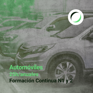 Formación Continua Niveles 1 y 2:<strong> Automóviles</strong>