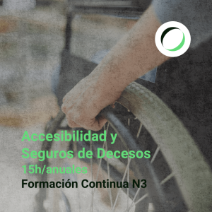 Formación Continua Nivel 3: <strong>Accesibilidad y Seguro de Decesos</strong>
