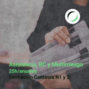 Formación Continua Niveles 1 y 2: <strong>Asistencia, RC y Multirriesgo</strong>