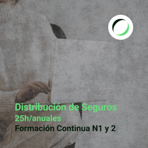 Formación Continua Niveles 1 y 2: <strong>Distribución de Seguros</strong>